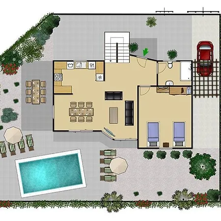 Villa In Sleeps 6 Includes Swimming Pool Air Con And Wifi 1 5